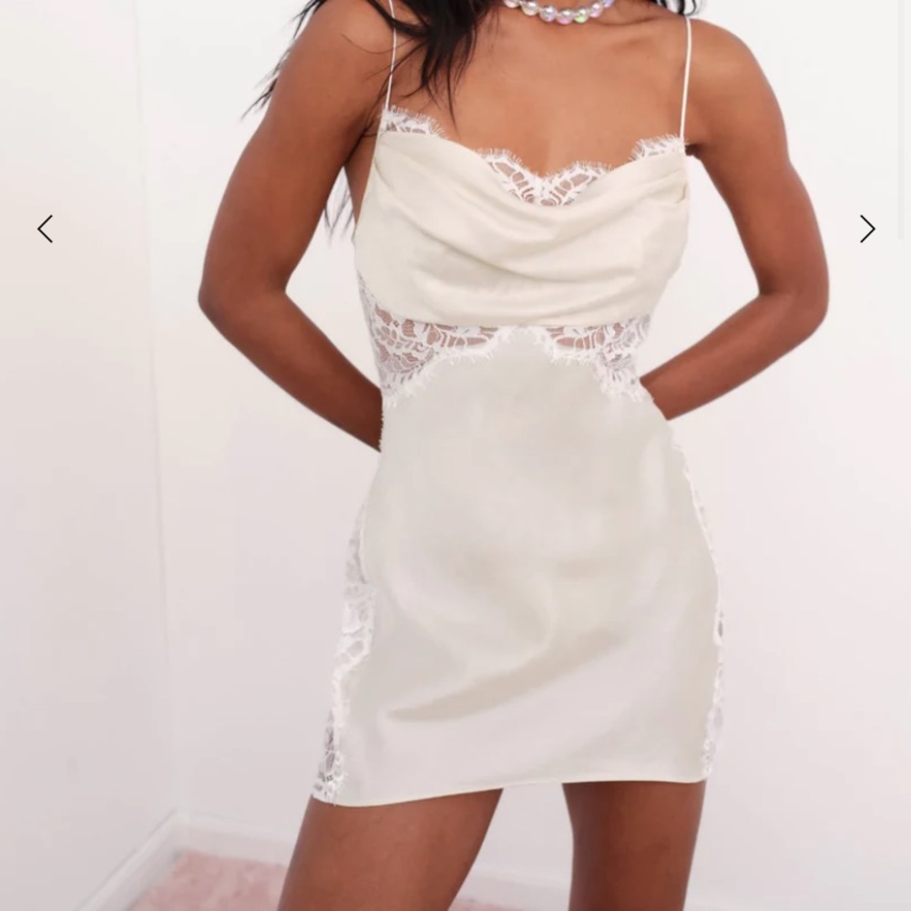 For love and lemons silky slip dress